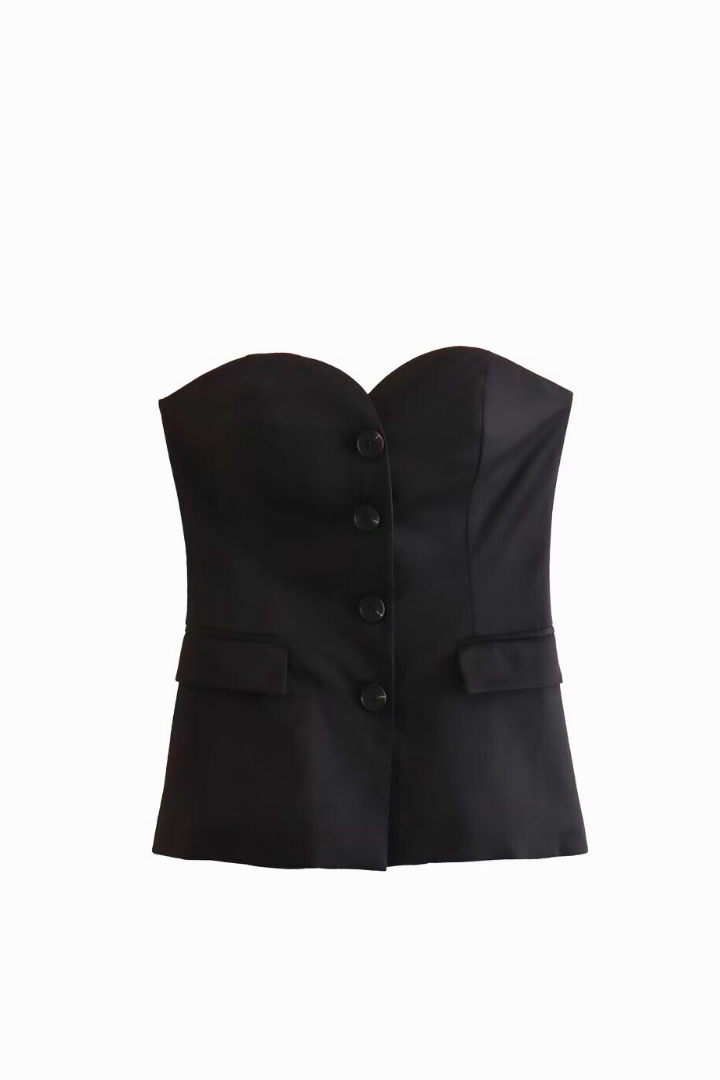 Haut bustier tailleur